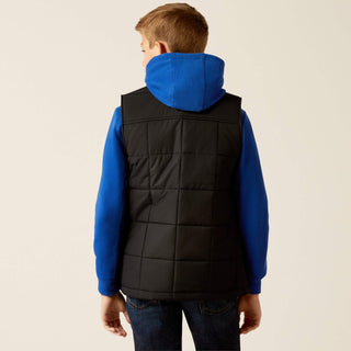 Ariat Youth Crius Insulated Vest Black - Cowboy SwaggerAriat Youth Crius Insulated Vest BlackBoys