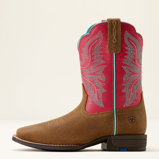 Ariat Youth Girls Westwood Square Toe Western Boots – Wicker & Hot Pink | Style 10074191 - Cowboy SwaggerAriat Youth Girls Westwood Square Toe Western Boots – Wicker & Hot Pink | Style 10074191
