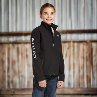 Ariat Youth New Team Softshell Jacket Black - Cowboy SwaggerAriat Youth New Team Softshell Jacket Black