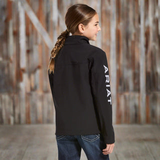 Ariat Youth New Team Softshell Jacket Black - Cowboy SwaggerAriat Youth New Team Softshell Jacket Black
