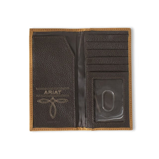 Ariat Youth Southwest Fabric & Leather Rodeo Wallet – Style A3560702 - Cowboy SwaggerAriat Youth Southwest Fabric & Leather Rodeo Wallet – Style A3560702