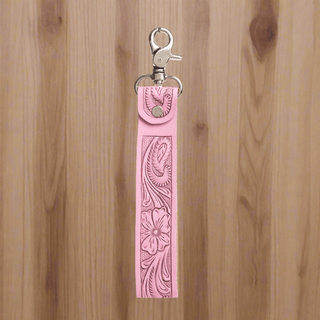 Blooming Meadows Key Fob in Pink - Cowboy SwaggerBlooming Meadows Key Fob in PinkAccesories