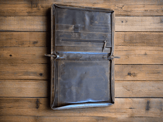 Cheeky’s Leather Cactus Tooled Document Folder - Cowboy SwaggerCheeky’s Leather Cactus Tooled Document Folder