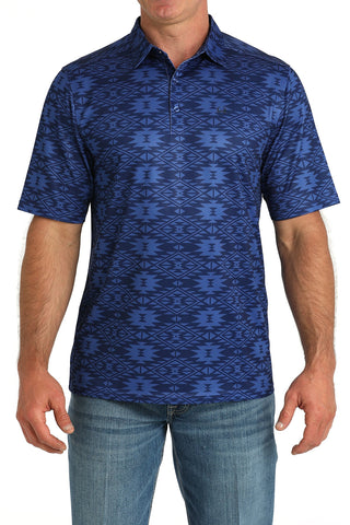 Cinch ArenaFlex Men’s Western Polo – Moisture - Wicking Aztec Shirt - Cowboy SwaggerCinch ArenaFlex Men’s Western Polo – Moisture - Wicking Aztec Shirt