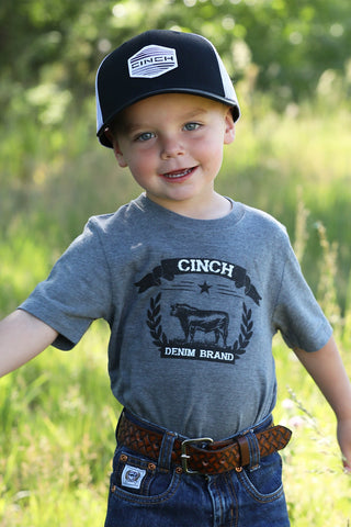Cinch Infant Boy Logo Tee Grey - Cowboy SwaggerCinch Infant Boy Logo Tee GreyShirts & Tops
