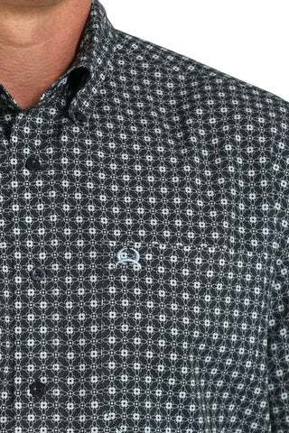 Cinch Men’s ArenaFlex Flower Print Short Sleeve Shirt Navy - Cowboy SwaggerCinch Men’s ArenaFlex Flower Print Short Sleeve Shirt Navy