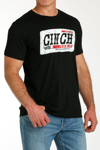 Cinch Mens Black and White Logo Tee - Cowboy SwaggerCinch Mens Black and White Logo TeeMen's Shirts