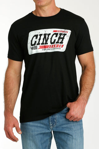 Cinch Mens Black and White Logo Tee - Cowboy SwaggerCinch Mens Black and White Logo TeeMen's Shirts
