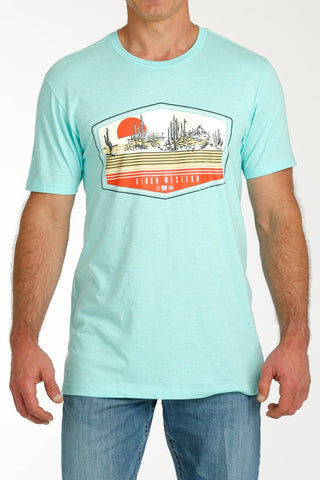 Cinch Men's Blue Logo Tee - Cowboy SwaggerCinch Men's Blue Logo TeeMen's Shirts