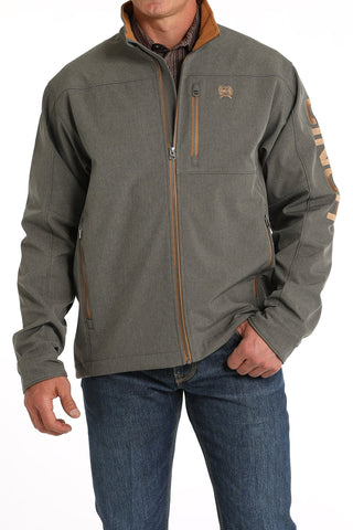 Cinch Mens Bonded Jacket Charcoal and Mustard - Cowboy SwaggerCinch Mens Bonded Jacket Charcoal and MustardCoats & Jackets