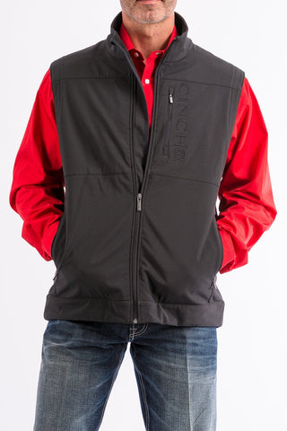 Cinch Men's Bonded Vest Black - Cowboy SwaggerCinch Men's Bonded Vest BlackVest