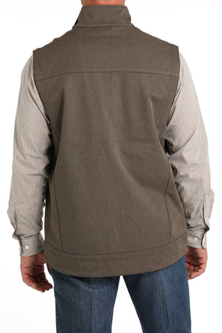 Cinch Mens Bonded Vest Brown - Cowboy SwaggerCinch Mens Bonded Vest BrownVest