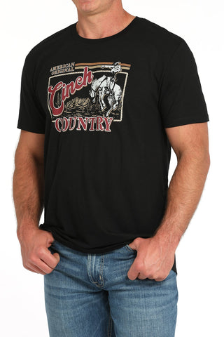 Cinch Men’s Buckin Bronc T-shirt Black - Cowboy SwaggerCinch Men’s Buckin Bronc T-shirt Black