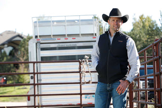 Cinch Men’s Canvas Vest Black - Cowboy SwaggerCinch Men’s Canvas Vest Black