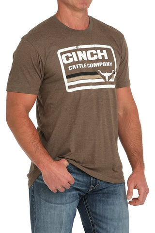 Cinch Men’s Cattle Company Tee Brown - Cowboy SwaggerCinch Men’s Cattle Company Tee BrownShirts & Tops