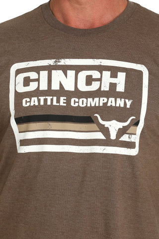 Cinch Men’s Cattle Company Tee Brown - Cowboy SwaggerCinch Men’s Cattle Company Tee BrownShirts & Tops