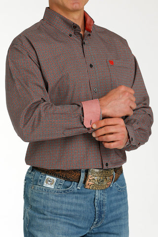 Cinch Men’s Charcoal Print Long Sleeve - Cowboy SwaggerCinch Men’s Charcoal Print Long SleeveMen's Shirts