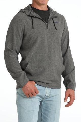 Cinch Men’s Grey Arena Flex Lightweight Performance Hoodie - Cowboy SwaggerCinch Men’s Grey Arena Flex Lightweight Performance HoodieShirts & Tops