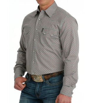 Cinch Men’s Modern Fit Burgundy Snap Western Shirt - Cowboy SwaggerCinch Men’s Modern Fit Burgundy Snap Western ShirtMen's Shirts