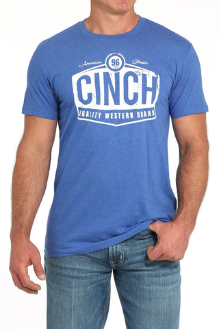 Cinch Men’s Royal Blue Tee White Logo - Cowboy SwaggerCinch Men’s Royal Blue Tee White LogoShirts & Tops