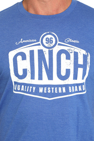 Cinch Men’s Royal Blue Tee White Logo - Cowboy SwaggerCinch Men’s Royal Blue Tee White LogoShirts & Tops