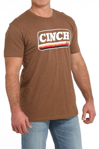 Cinch Men’s SS Brown Logo Tee - Cowboy SwaggerCinch Men’s SS Brown Logo Tee