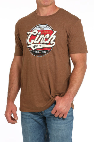 Cinch Men’s Vintage Logo T-shirt Brown - Cowboy SwaggerCinch Men’s Vintage Logo T-shirt BrownShirts & Tops