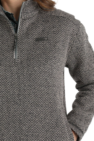 Cinch Women’s Southwestern 1/4 Zip Pullover - Cowboy SwaggerCinch Women’s Southwestern 1/4 Zip PulloverShirts & Tops