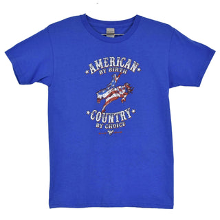 Cowboy Hardware Toddler American By Birth Tee - Cowboy SwaggerCowboy Hardware Toddler American By Birth Tee