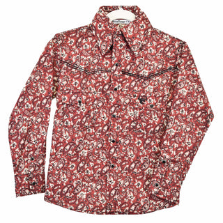Cowboy Hardware Youth Range Floral LS Print - Cowboy SwaggerCowboy Hardware Youth Range Floral LS PrintBoys