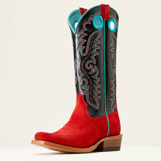 Cowboy Swagger Ariat Women's Futurity Boon Fiery Roughout/Inkwell
