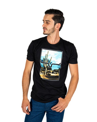 Cowboy Swagger Kimes Men’s Afternoon Black Tee