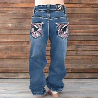 Cowgirl Hardware Girl's Positive Horse Jean - Cowboy SwaggerCowgirl Hardware Girl's Positive Horse JeanPants