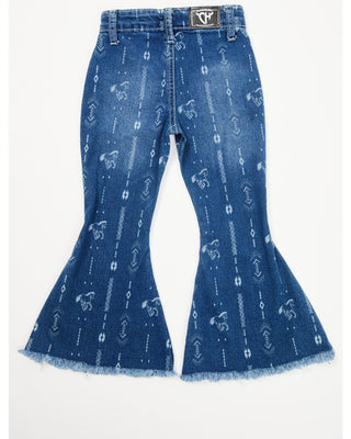Cowgirl Hardware Toddler Stretch Bell Bottom - Cowboy SwaggerCowgirl Hardware Toddler Stretch Bell Bottom
