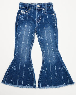 Cowgirl Hardware Toddler Stretch Bell Bottom - Cowboy SwaggerCowgirl Hardware Toddler Stretch Bell Bottom