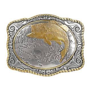 Crumrine Vintage Bass Fish Buckle - Cowboy SwaggerCrumrine Vintage Bass Fish Buckle