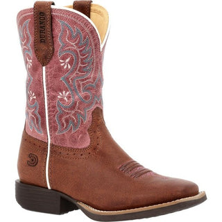 Durango Kids Shyloh Western Boots – Brown Foot with Pink Shaft – Girls’ Cowgirl Boots for Rodeo & Everyday Wear - Cowboy SwaggerDurango Kids Shyloh Western Boots – Brown Foot with Pink Shaft – Girls’ Cowgirl Boots for Rodeo & Everyday Wear
