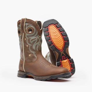 Durango® Women’s 10” Waterproof Western Boot – Rugged Tan Maverick™ (Style DRD0417) - Cowboy SwaggerDurango® Women’s 10” Waterproof Western Boot – Rugged Tan Maverick™ (Style DRD0417)