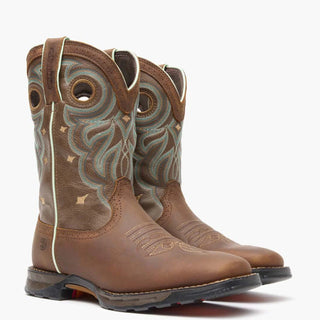 Durango® Women’s 10” Waterproof Western Boot – Rugged Tan Maverick™ (Style DRD0417) - Cowboy SwaggerDurango® Women’s 10” Waterproof Western Boot – Rugged Tan Maverick™ (Style DRD0417)