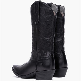 Durango Women’s Polished Black Point Toe Western Boot - Cowboy SwaggerDurango Women’s Polished Black Point Toe Western BootWomen's Boots