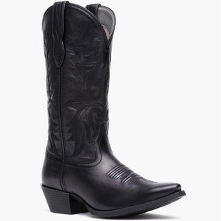 Durango Women’s Polished Black Point Toe Western Boot - Cowboy SwaggerDurango Women’s Polished Black Point Toe Western BootWomen's Boots