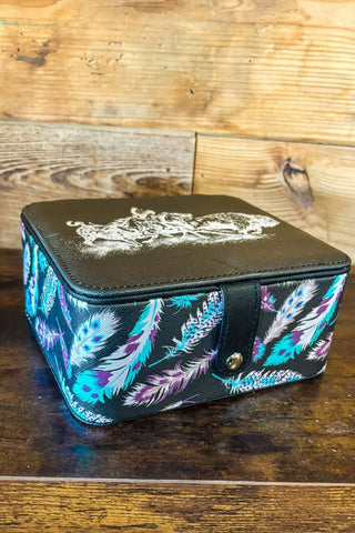 Feather Rain Jewelry Box - Cowboy SwaggerFeather Rain Jewelry Box