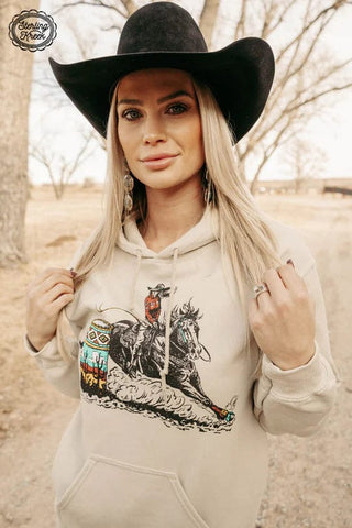 Get Your Money Barrel Racing Hoodie - Cowboy SwaggerGet Your Money Barrel Racing Hoodie