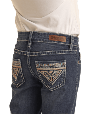 Girls Boot Cut Jeans – Adjustable Waist Western Riding Jeans BG4MD03695 - Cowboy SwaggerGirls Boot Cut Jeans – Adjustable Waist Western Riding Jeans BG4MD03695Girls