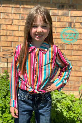 Girls Feel The Sunset Top - Cowboy SwaggerGirls Feel The Sunset Top