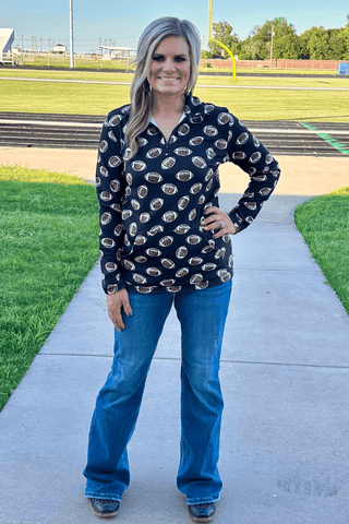 Girls of Fall Pullover – Game - Day Style Meets Cozy Comfort - Cowboy SwaggerGirls of Fall Pullover – Game - Day Style Meets Cozy ComfortShirts & Tops
