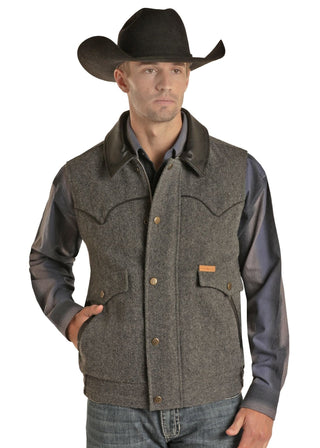 Holbrook Heather Wool Vest Grey - Cowboy SwaggerHolbrook Heather Wool Vest Grey