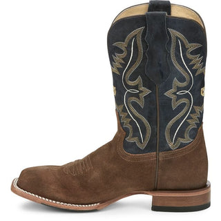 Justin Mens Dillon Waxy Tan Pull On Western Boot - Cowboy SwaggerJustin Mens Dillon Waxy Tan Pull On Western Boot