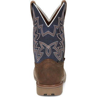 Justin Men’s Dusty 11” Cedar Brown Western Work Boot - Cowboy SwaggerJustin Men’s Dusty 11” Cedar Brown Western Work BootBoots