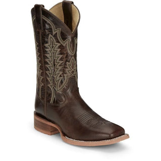 Justin Men’s Lyle 12” Umber Cowhide Western Boot - Cowboy SwaggerJustin Men’s Lyle 12” Umber Cowhide Western BootBoots
